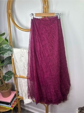 Helsi Purple Lace Dress sz L